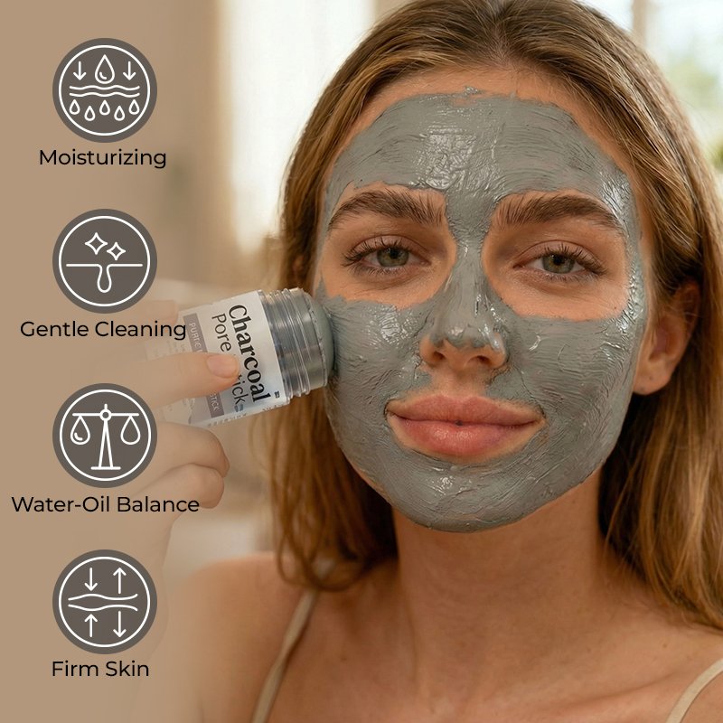 Barra de Mascarilla de Arcilla Exfoliante con Centella para Poros - 4